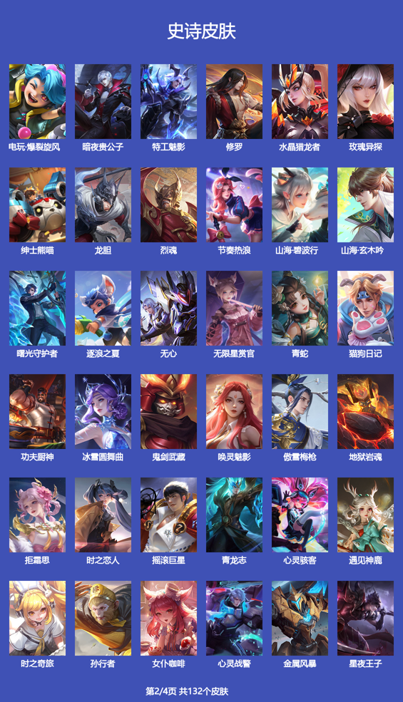 WZYXB4317716王者荣耀账号详情图7