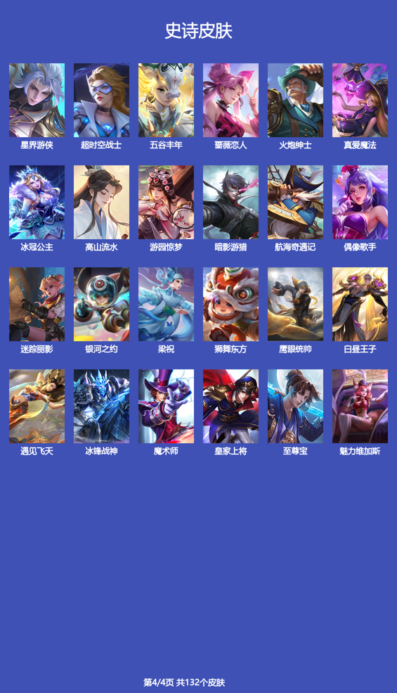 WZYXB4317716王者荣耀账号详情图9