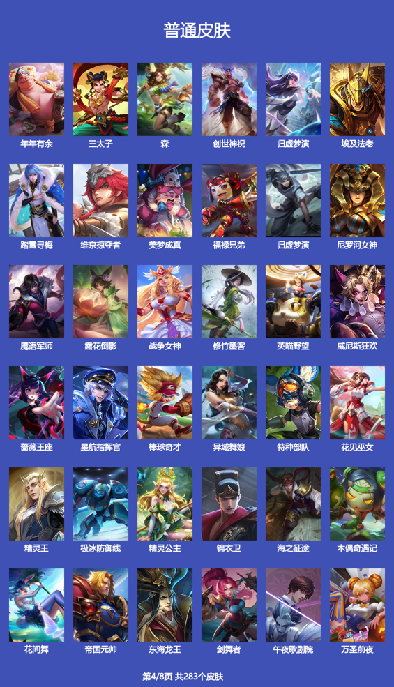 WZYXB4317716王者荣耀账号详情图13