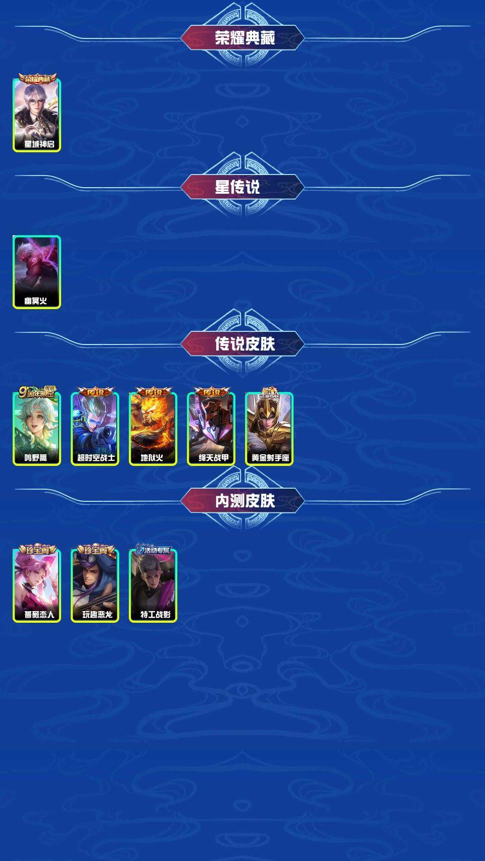 WZYXB3224928王者荣耀账号详情图3