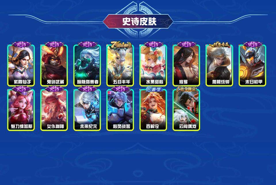 WZYXB3225017王者荣耀账号详情图4