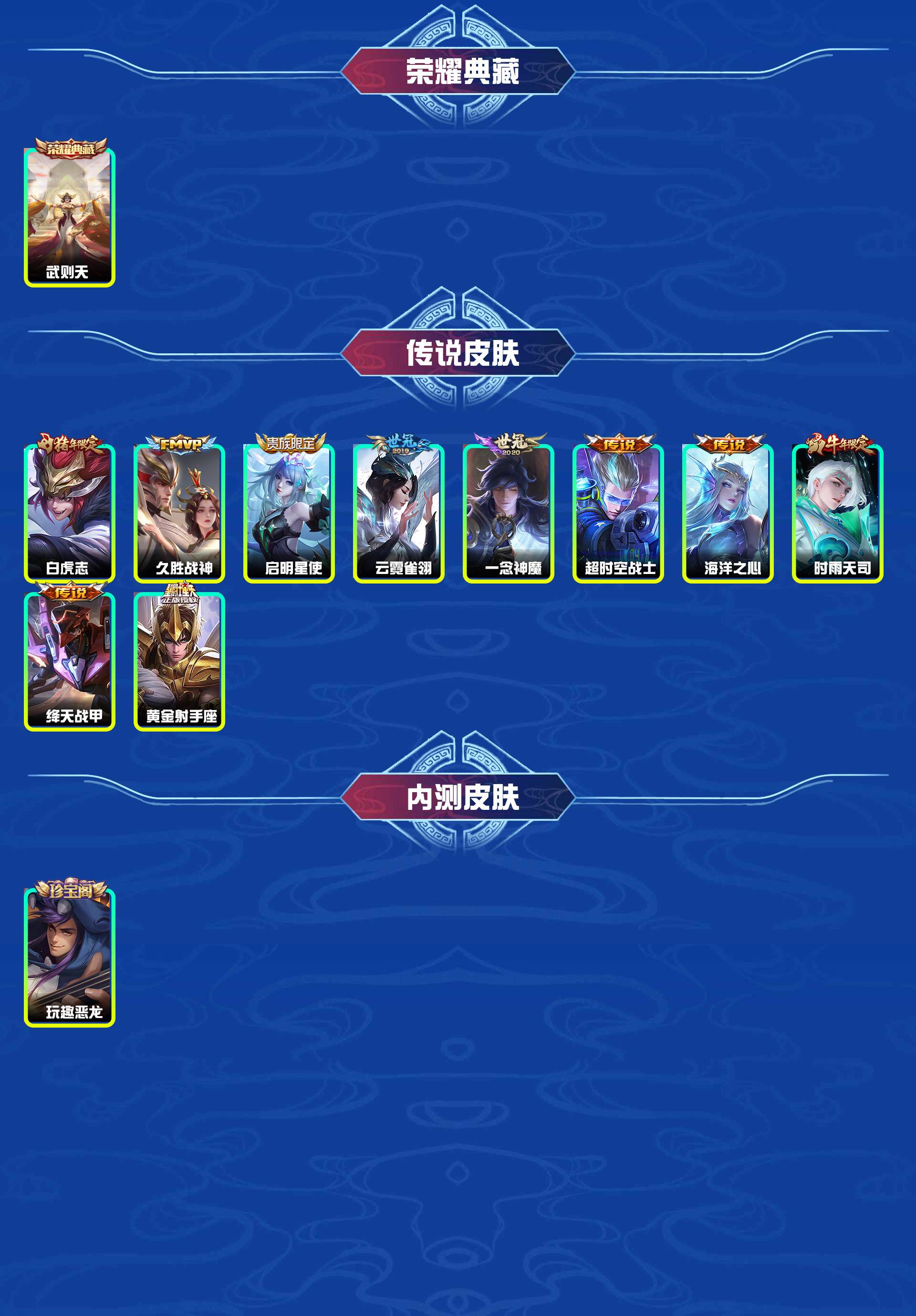 WZYXB3397341王者荣耀账号详情图3