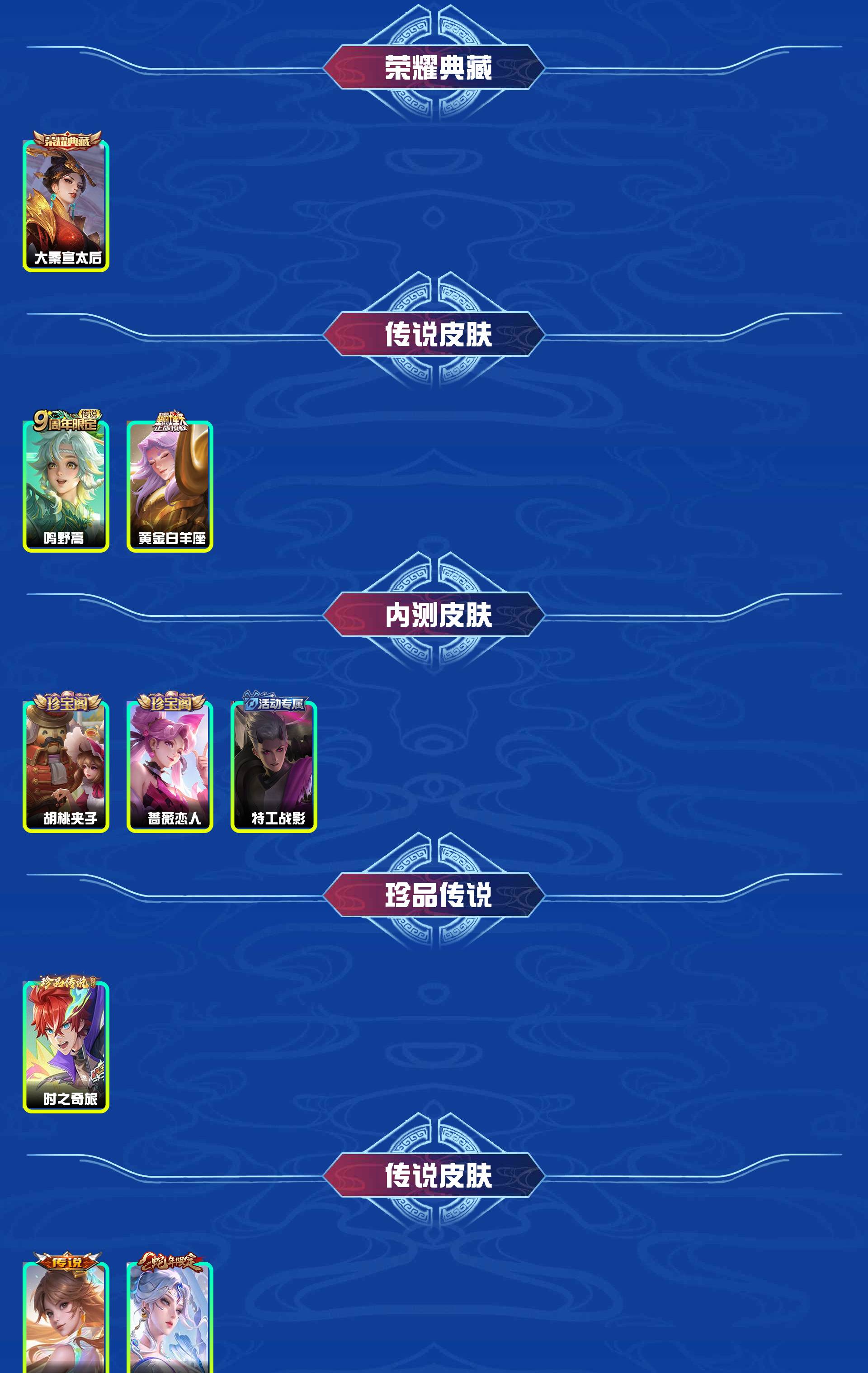 WZYXB3411835王者荣耀账号详情图3