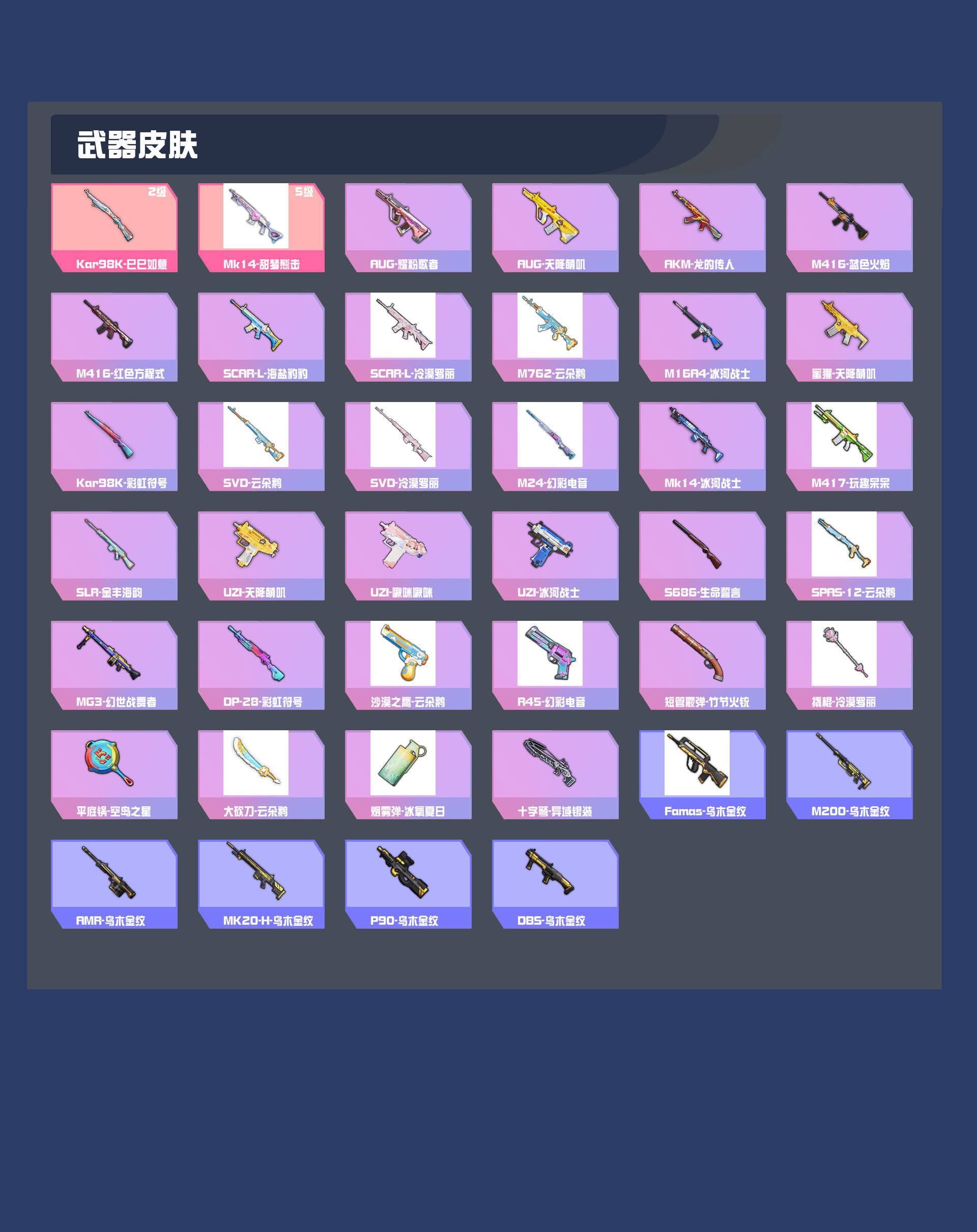 HPYXB3434848和平精英账号详情图4