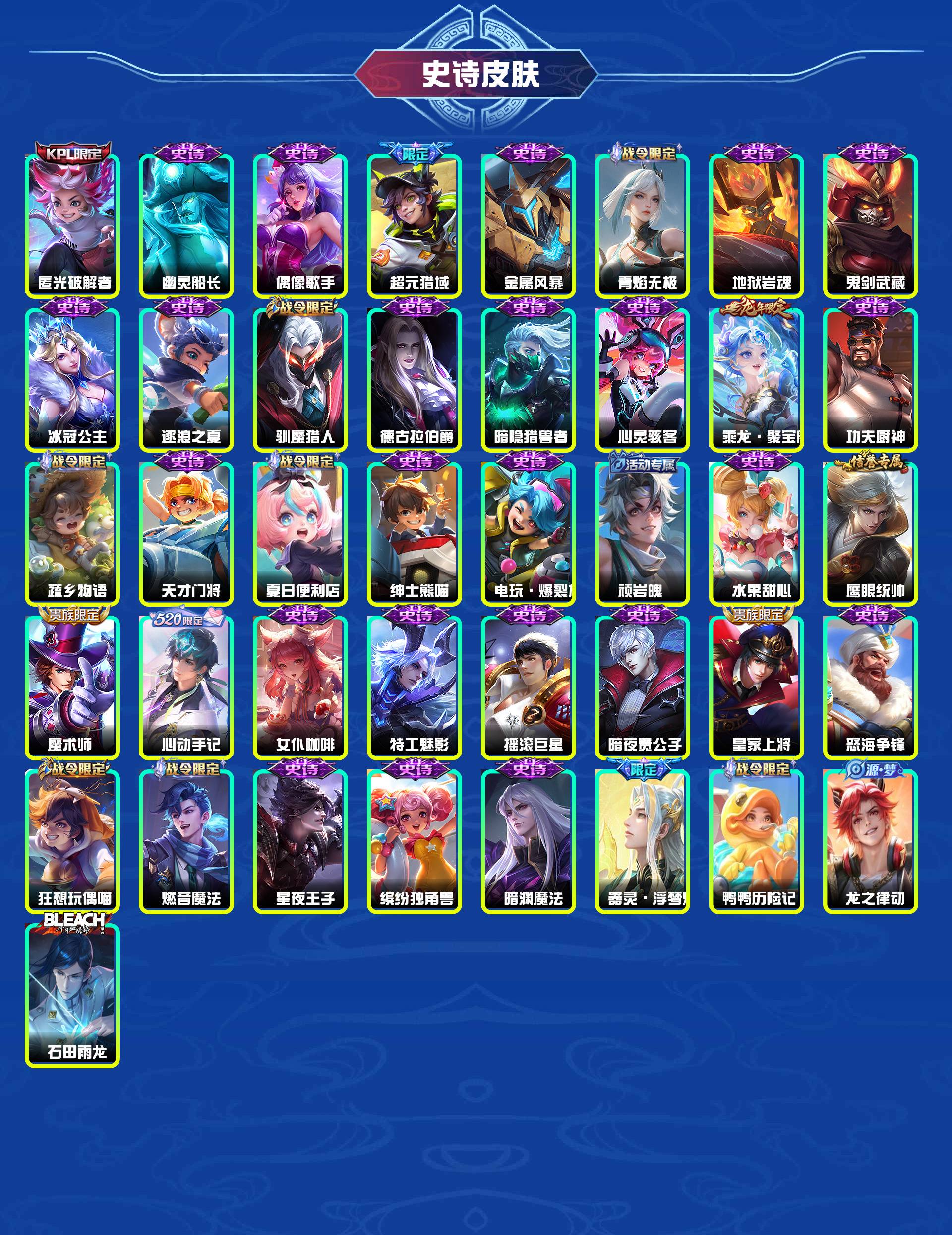 WZYXB3471470王者荣耀账号详情图4 WZYXB3471470王者荣耀账号详情图4