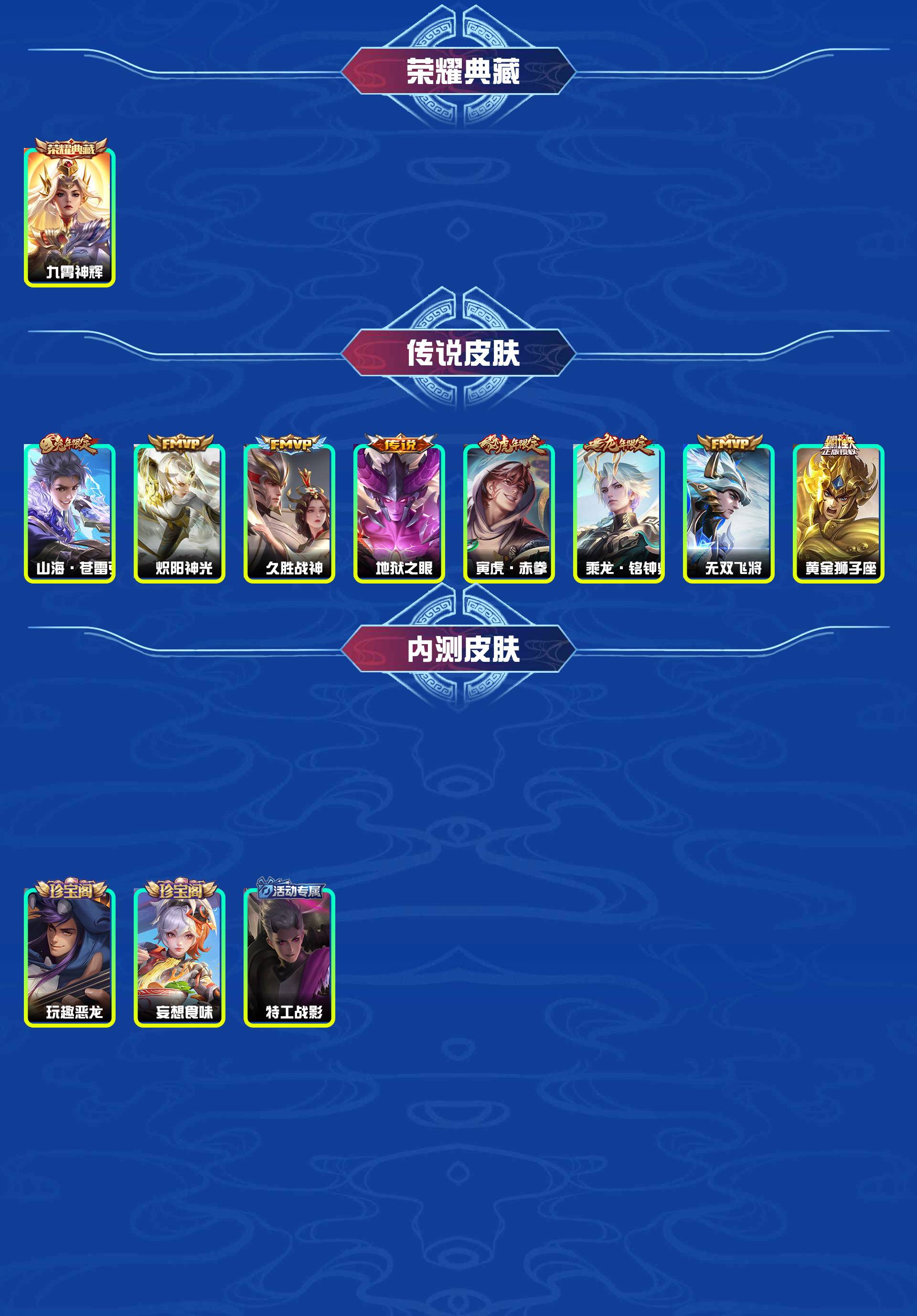 WZYXB3474412王者荣耀账号详情图3