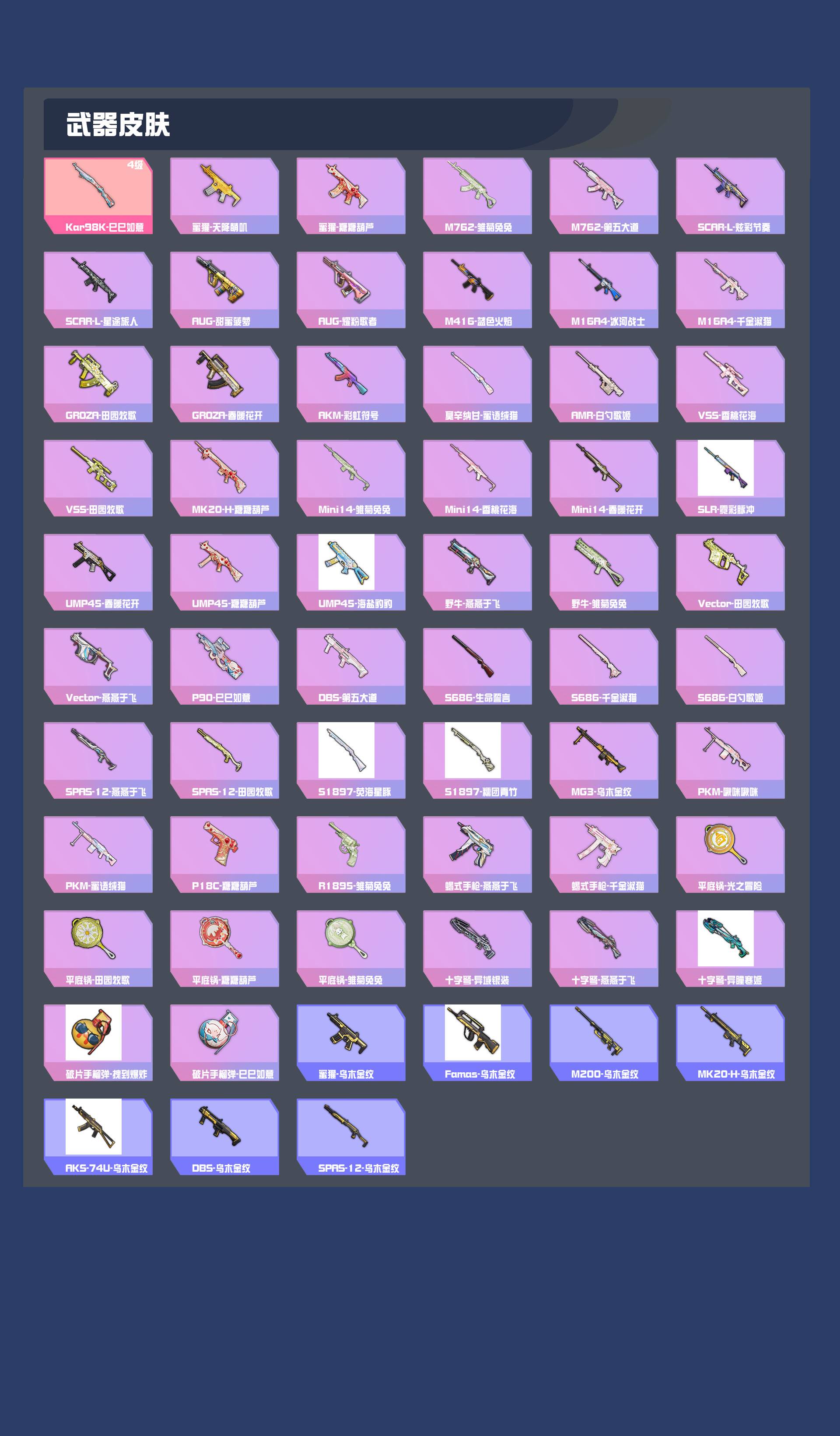 HPYXB40875和平精英账号详情图3