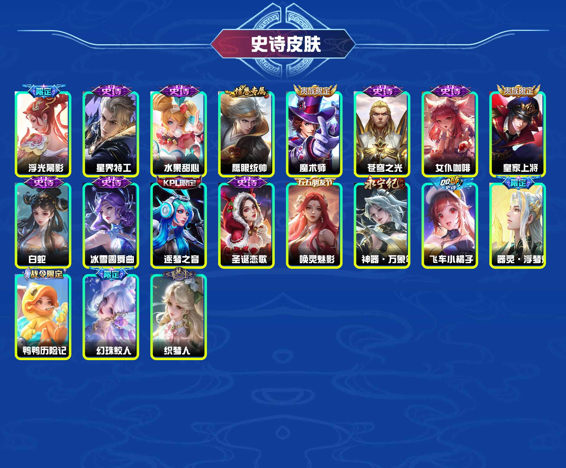 WZYXB442296王者荣耀账号详情图4