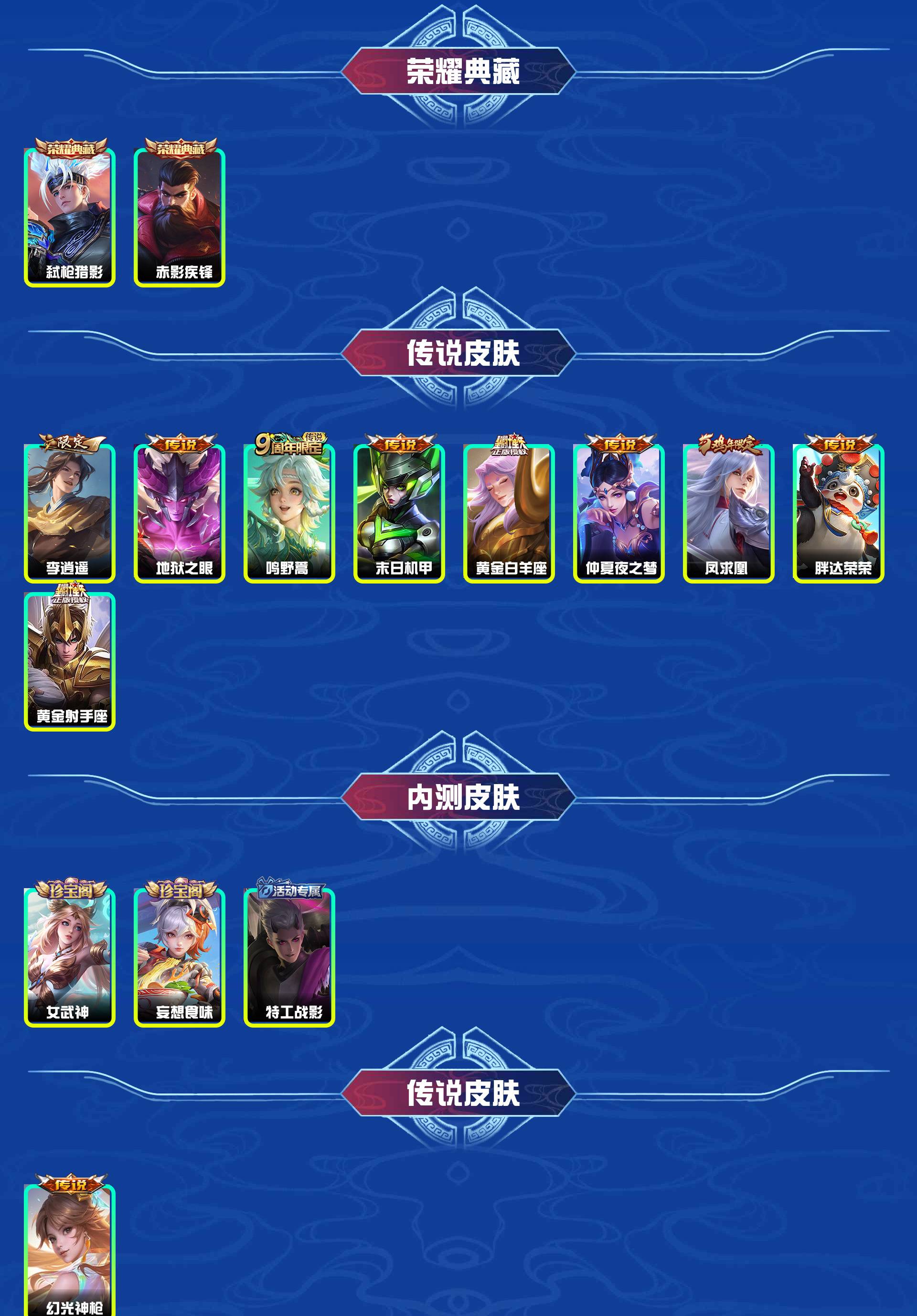 WZYXB461488王者荣耀账号详情图5