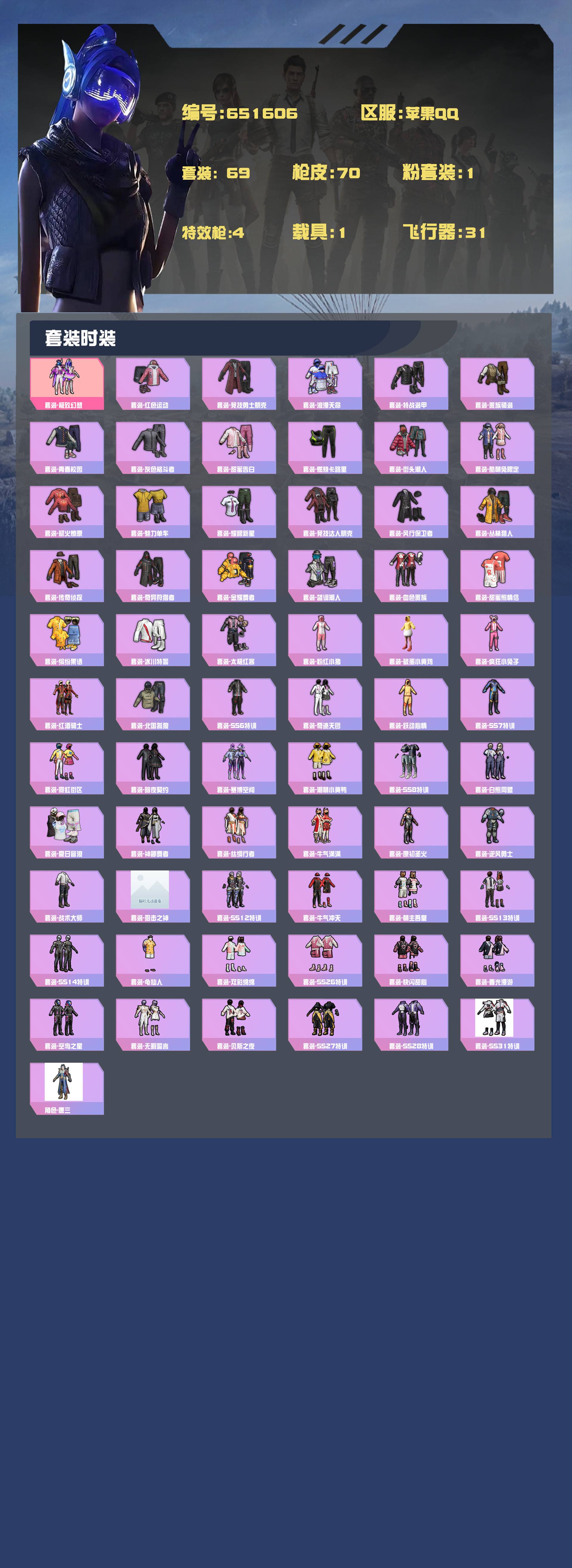 HPYXB4132466和平精英账号详情图2