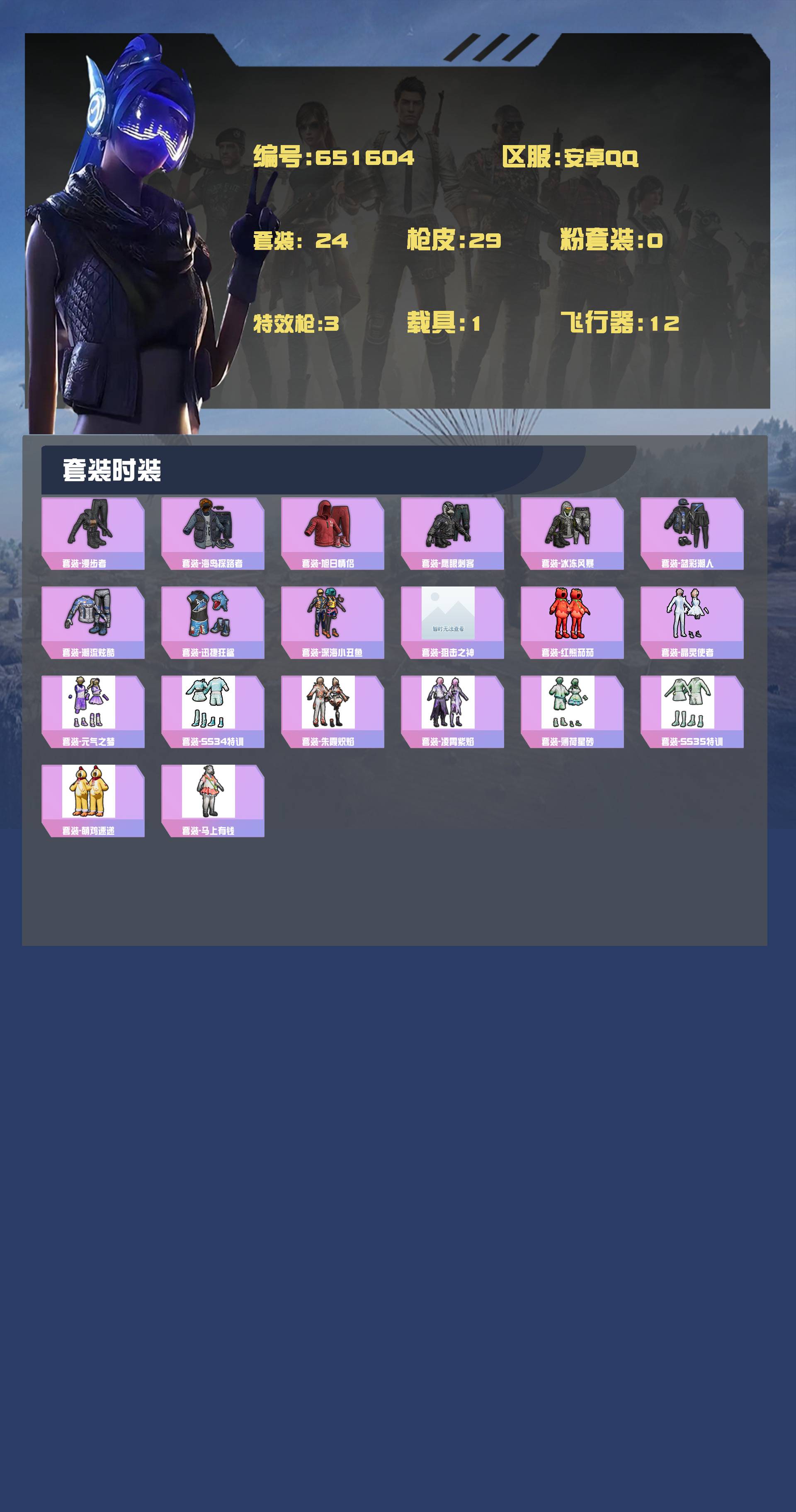 HPYXB4132640和平精英账号详情图2