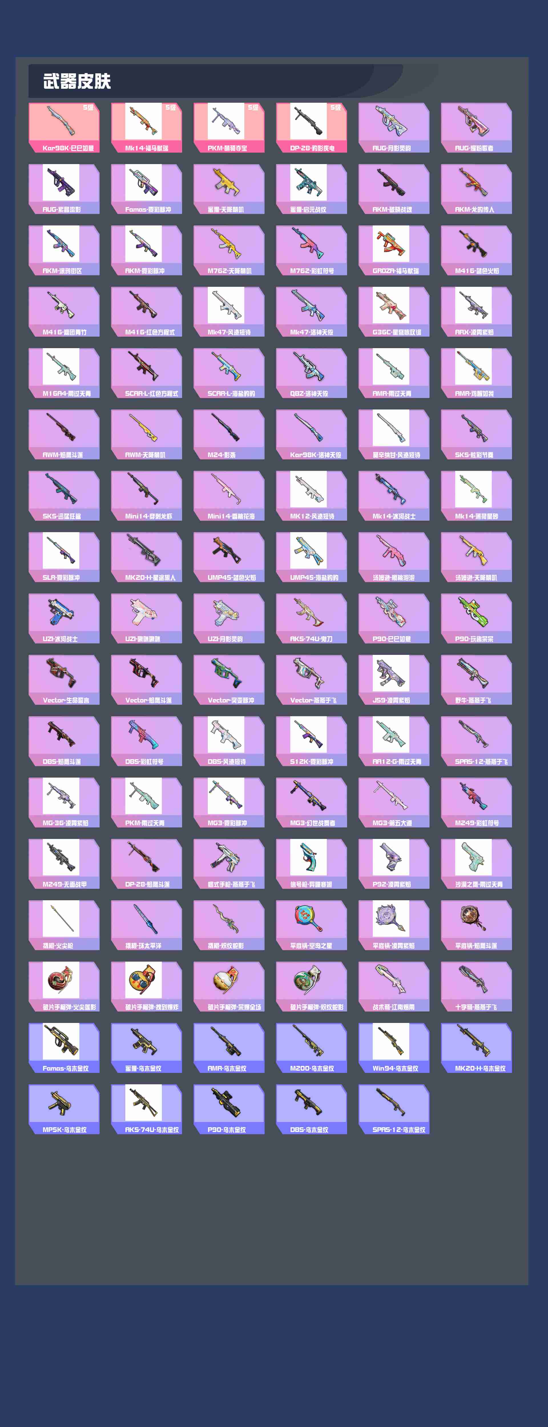 HPYXB4142272和平精英账号详情图3 HPYXB4142272和平精英账号详情图3