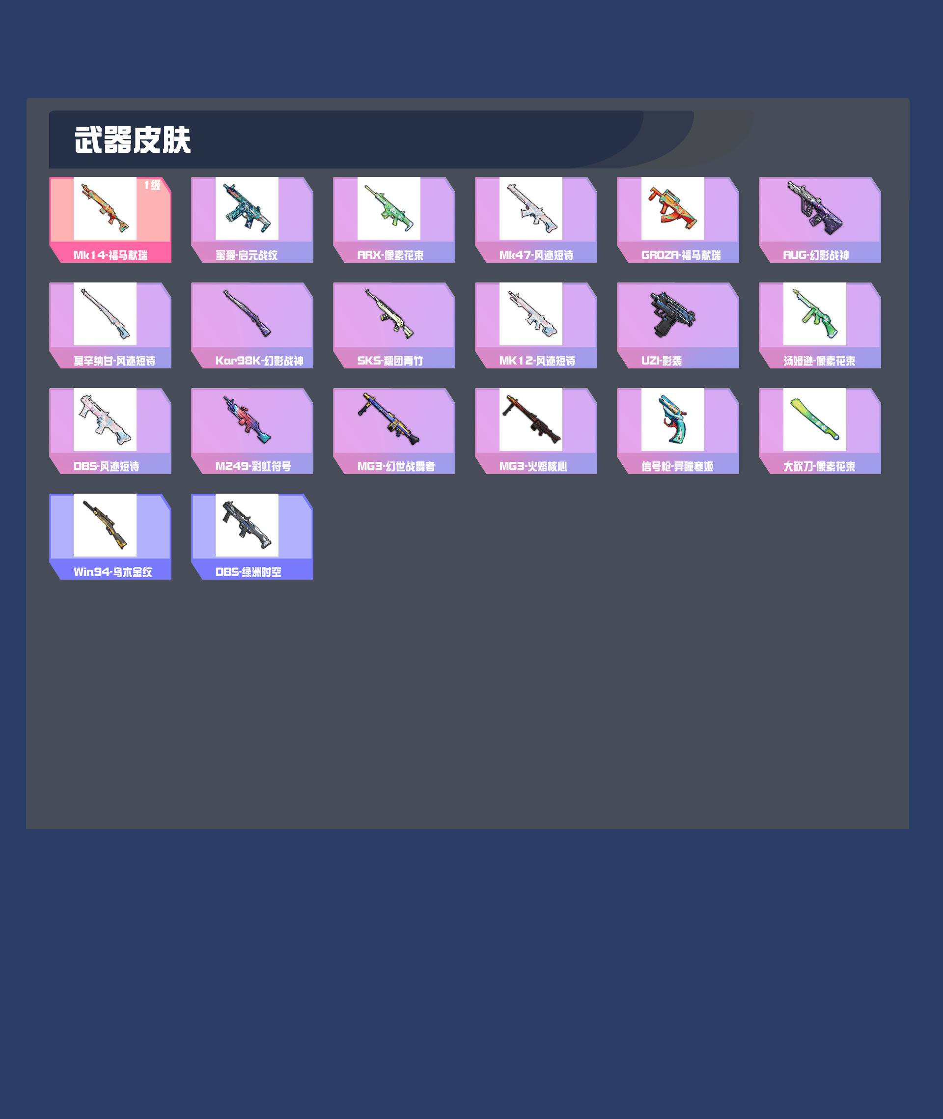 HPYXB4153299和平精英账号详情图3