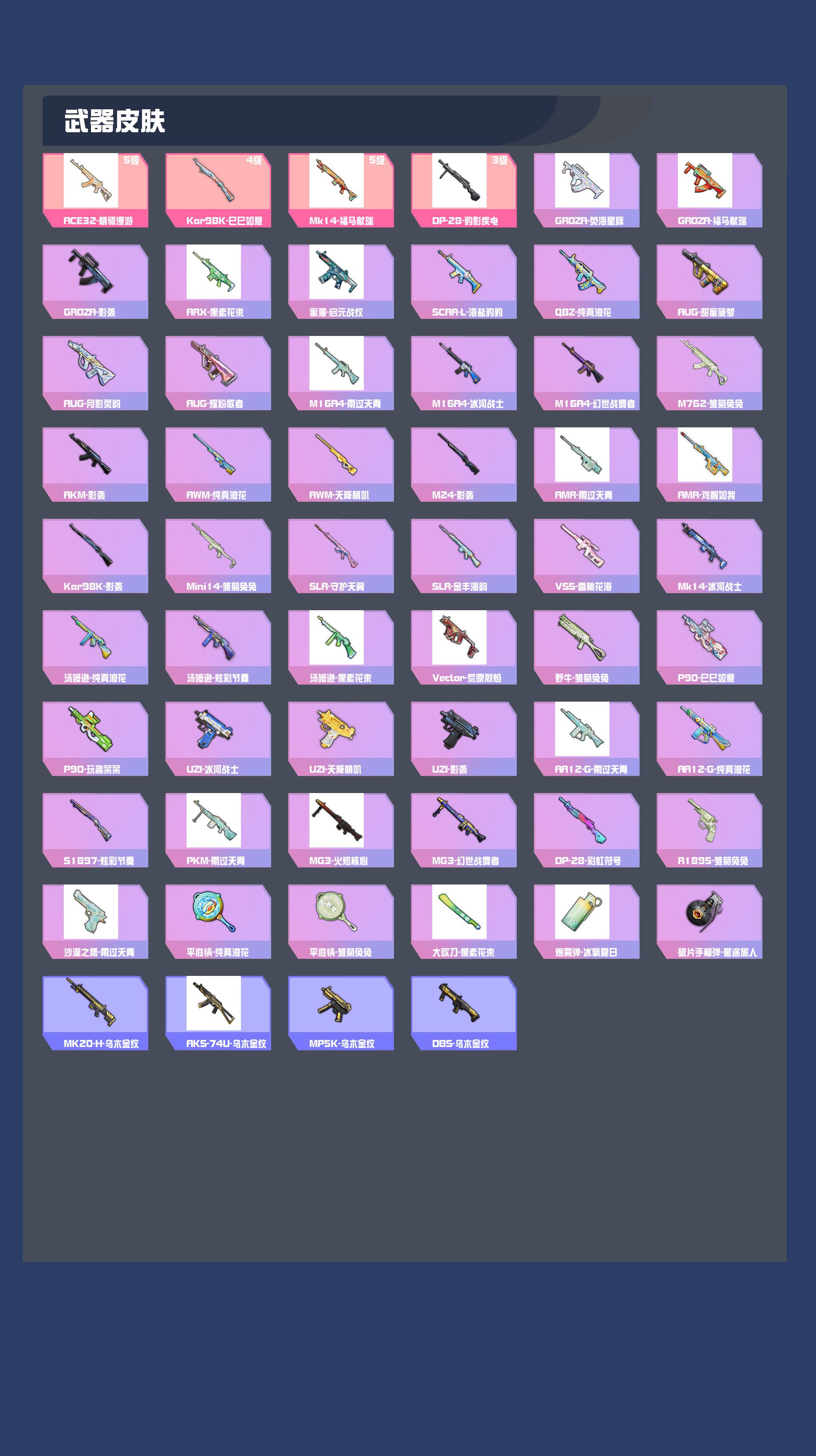 HPYXB4172114和平精英账号详情图3