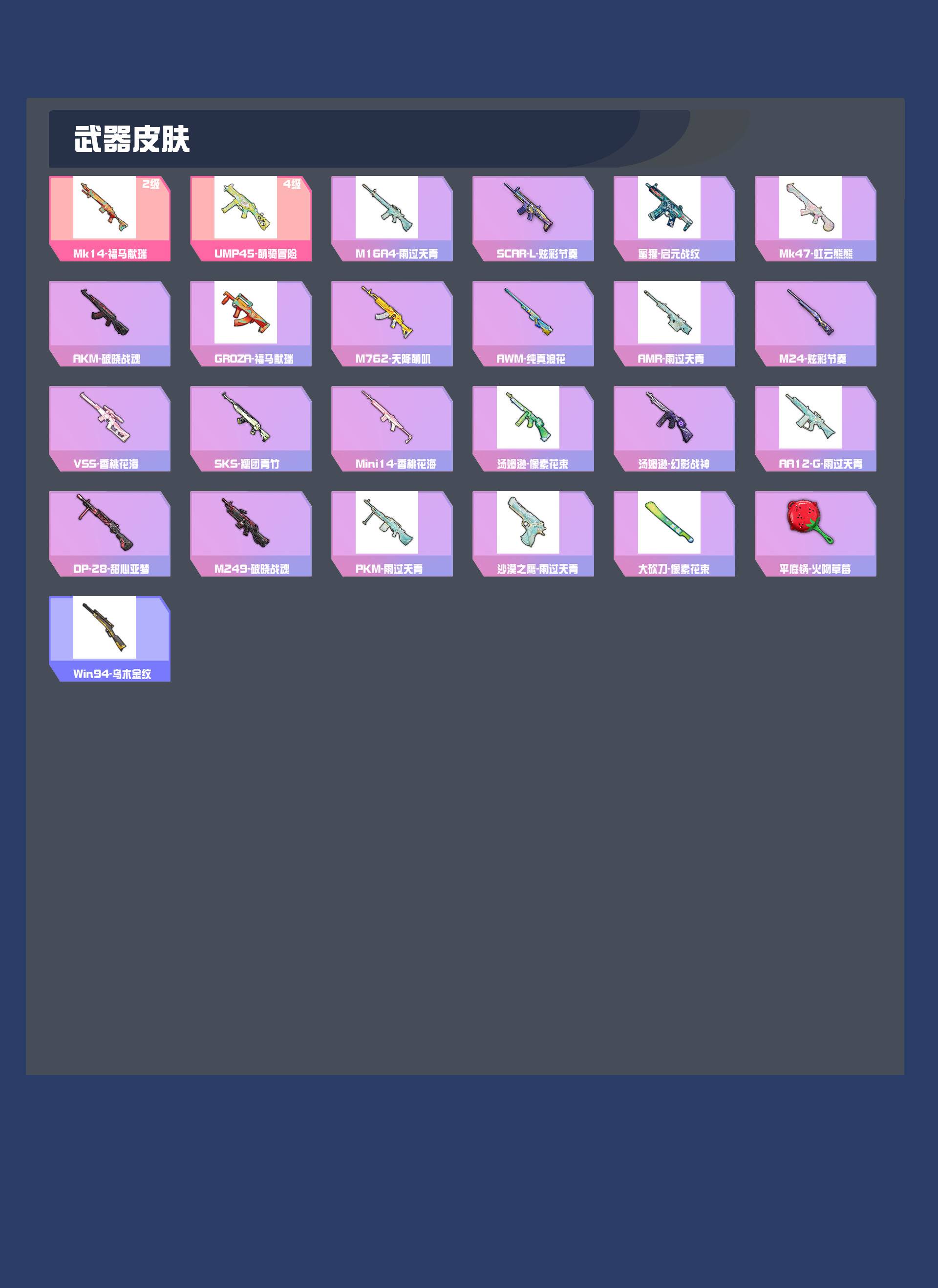 HPYXB4173420和平精英账号详情图3