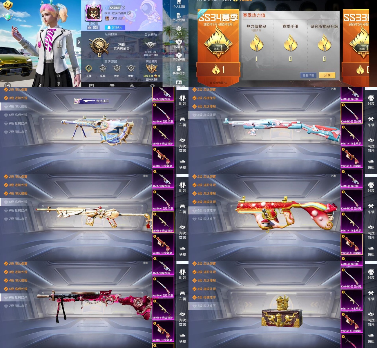 HPYXB464902和平精英账号详情图2