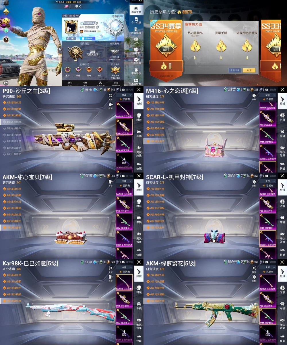 HPYXB465129和平精英账号详情图2