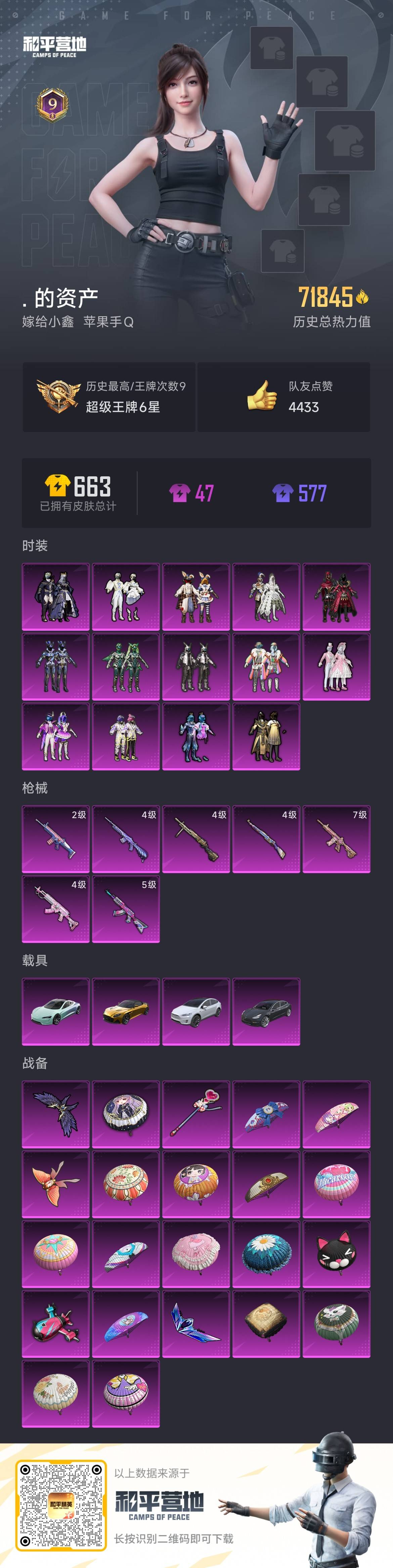 HPYXB3326304和平精英账号详情图5