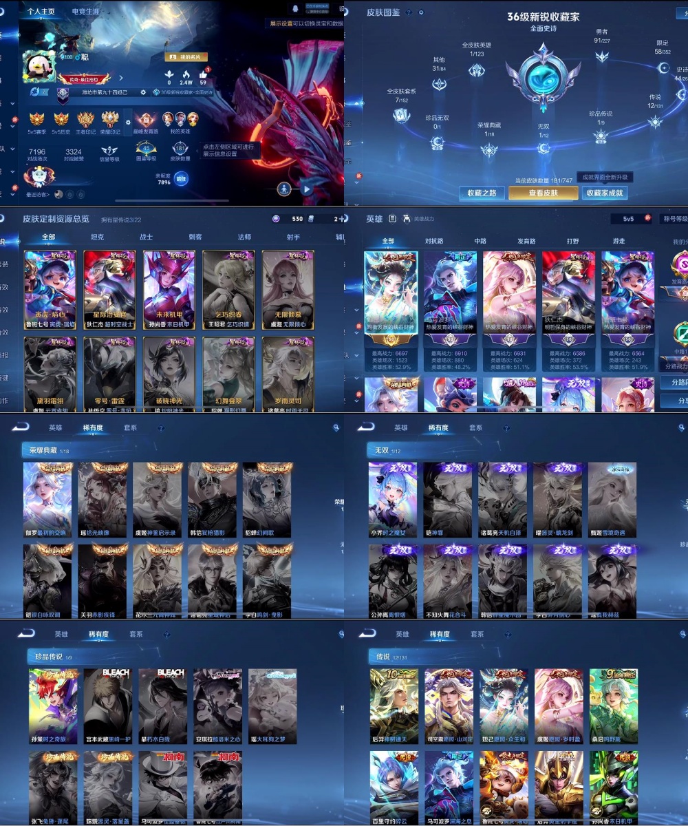 WZYXB3409197王者荣耀账号详情图2