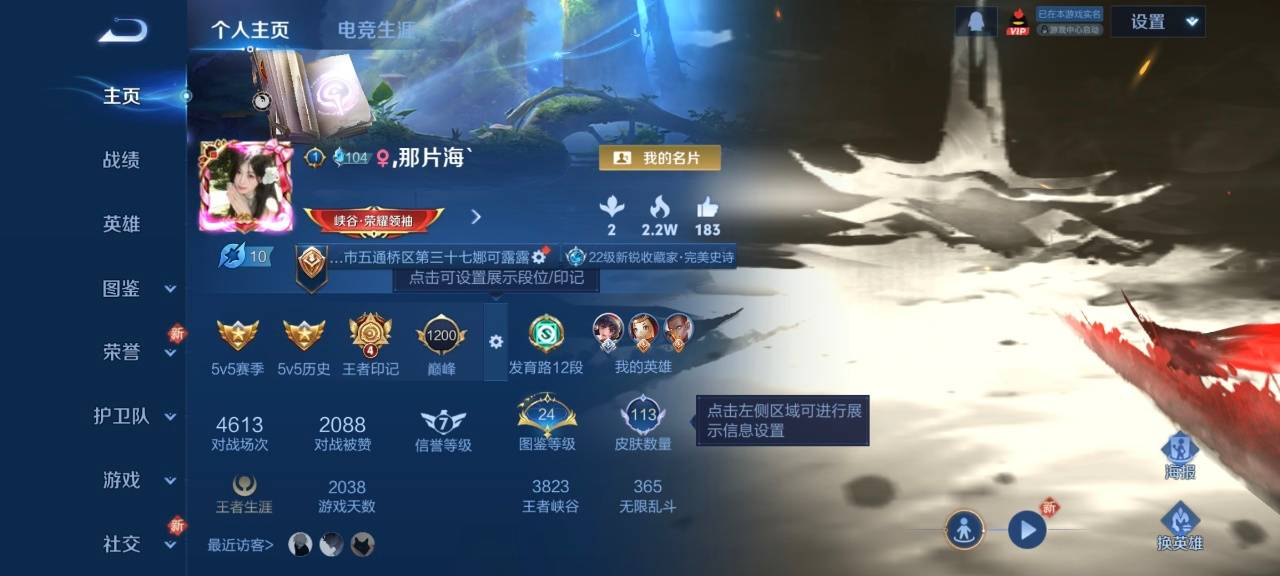 WZYXB3413190王者荣耀账号详情图7 WZYXB3413190王者荣耀账号详情图7