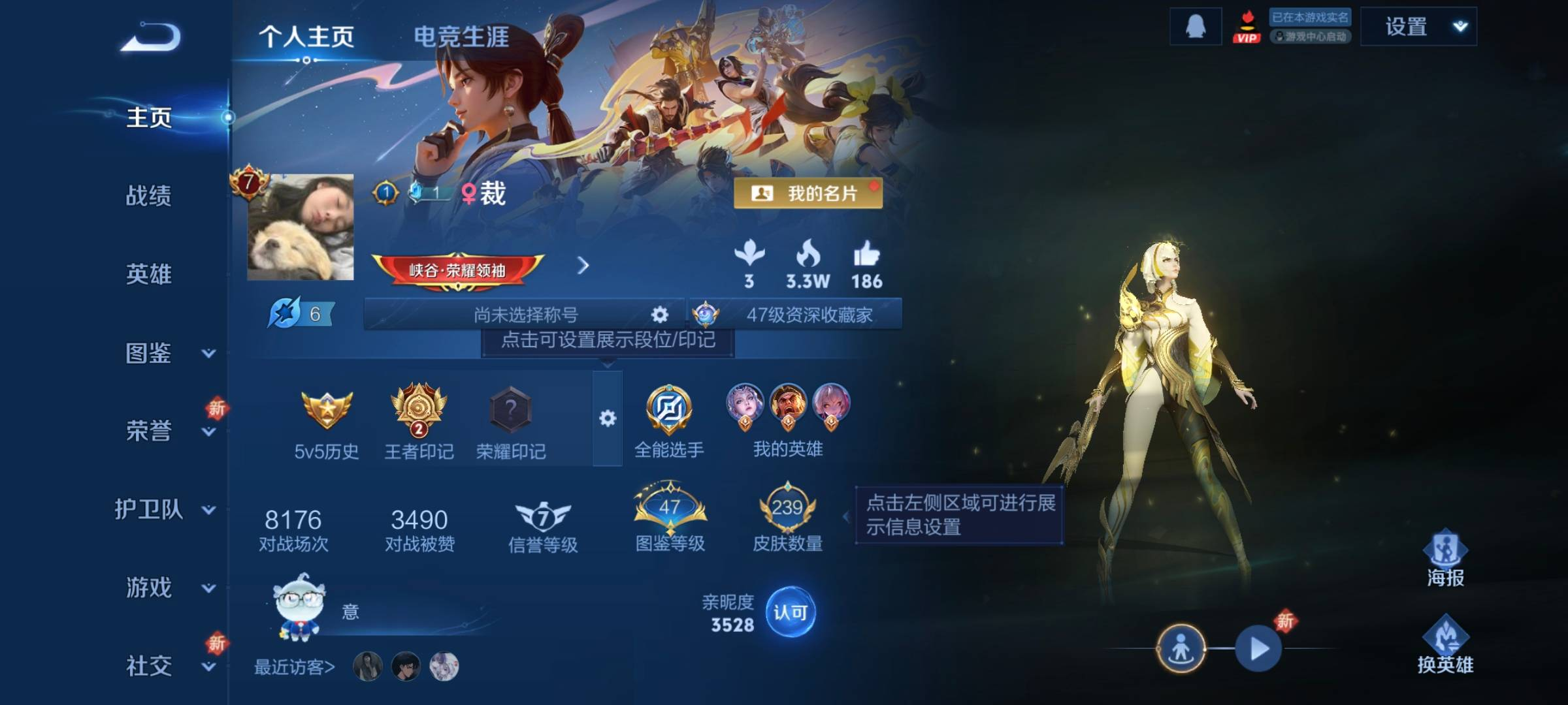 WZYXB3415028王者荣耀账号详情图7 WZYXB3415028王者荣耀账号详情图7