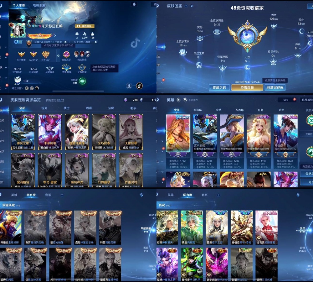 WZYXB3447125王者荣耀账号详情图2